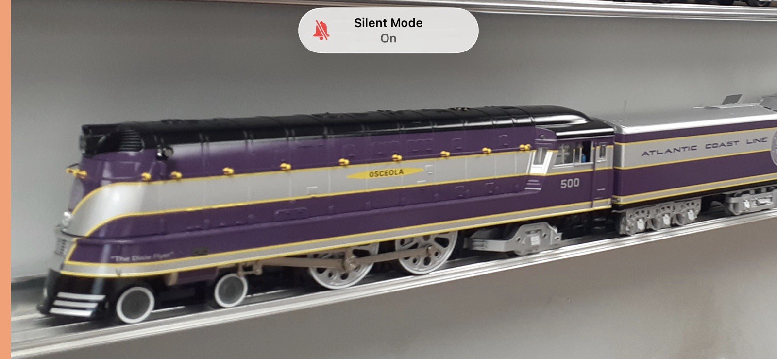 LIONEL LEGACY 2431910 Train Loft Custom Atlantic Coast LineHiawatha 4-4-2 Steam