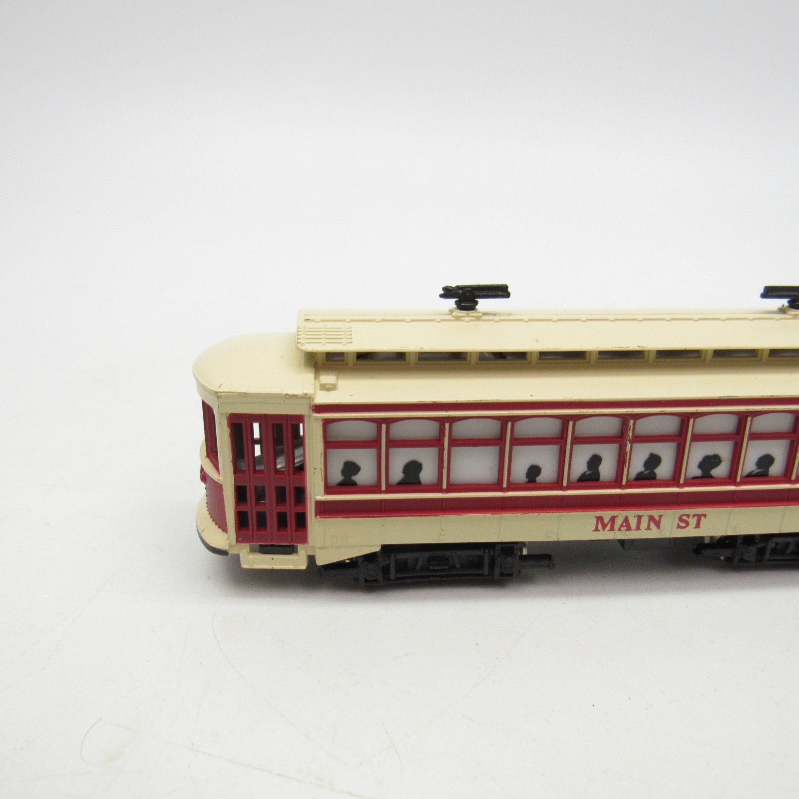 BACHMANN HO Scale Main St Brill Trolley Train – Untested