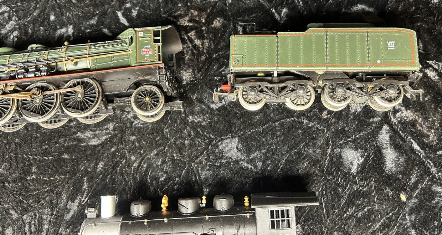 lot 2 Locomotive Motrice Electric Jouef HO LOCO VAPEUR PACIFIC 231K,4432 WORK E2