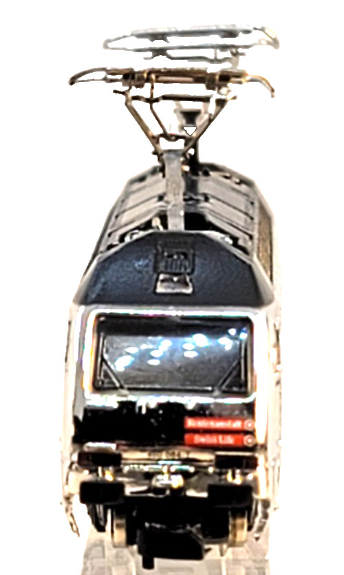 Z Marklin 88454 “Swisslife” SBB CFF Electric Loco 5-pole LED (tested) jewel case