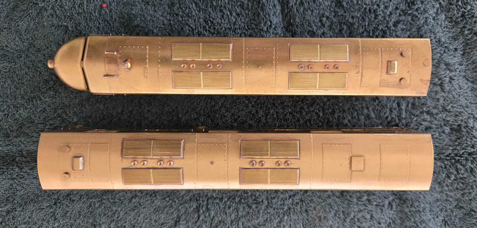 Hallmark Models HO Brass EMD E-3/6 Diesel Loco Set w/OB NO Foam Built by Kumata