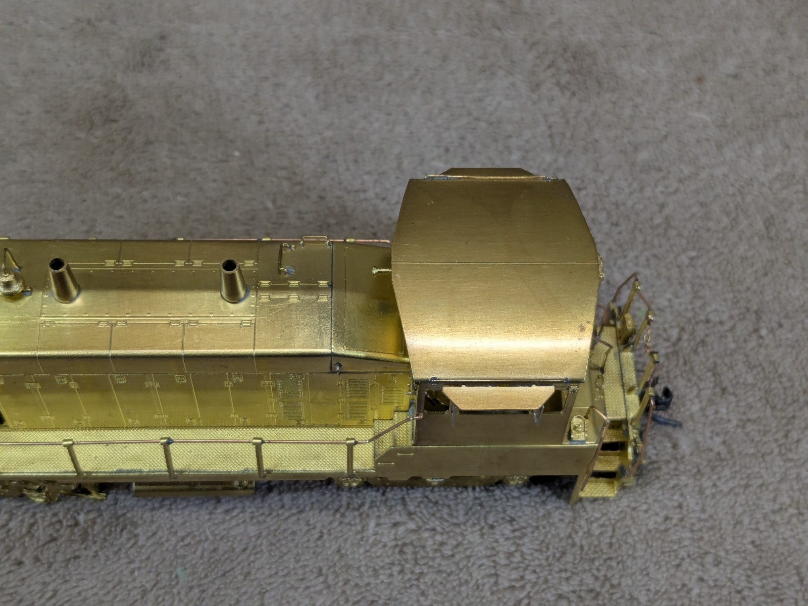 Overland Brass Models OMI-5070 EMD SW-1500 w/ AAR Trucks Full Railing HO Scale