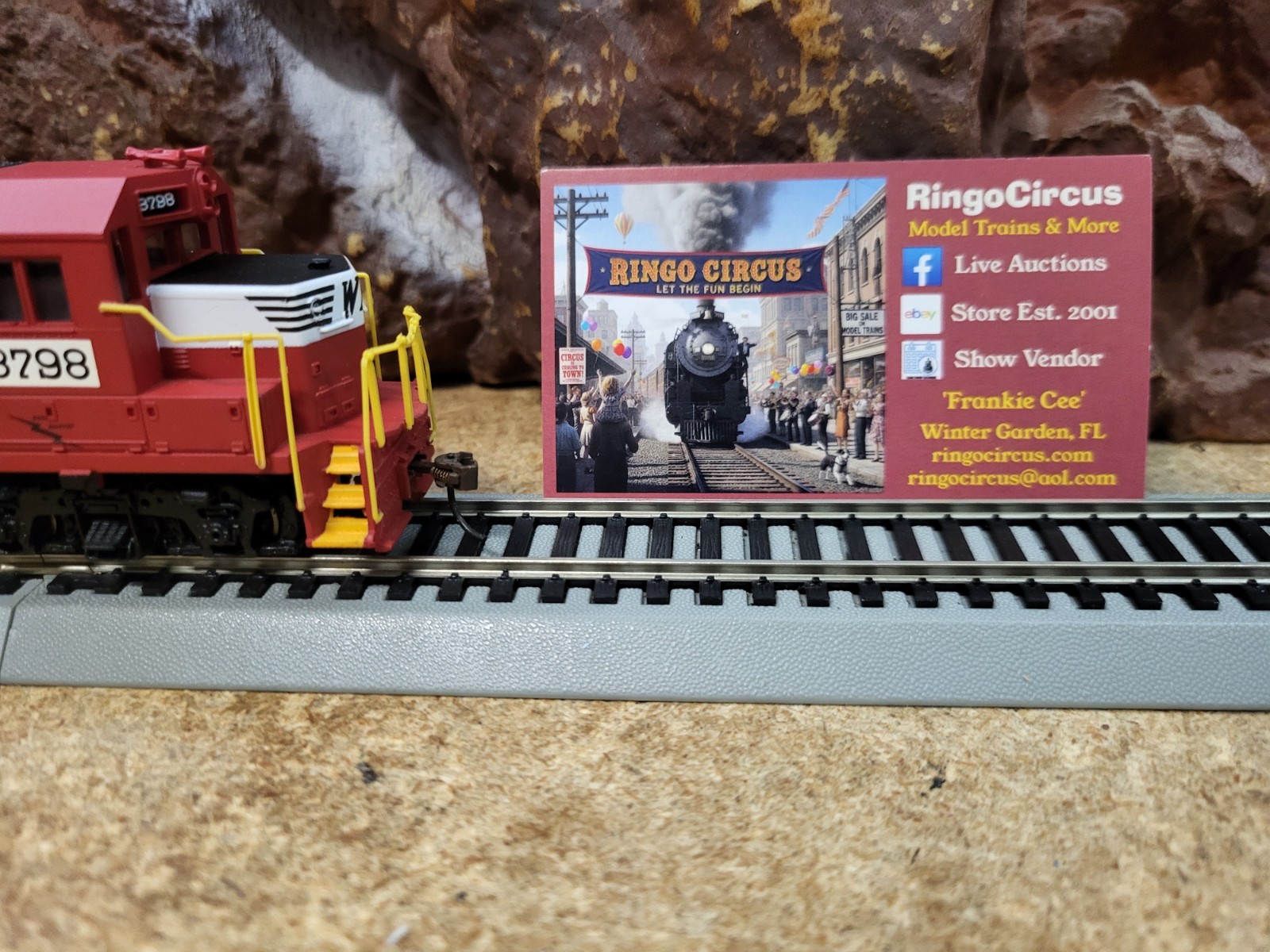 Bachmann 60337 HO DCC GP 40 Locomotive, Western Maryland #3798, $7/$3/$15 Ship