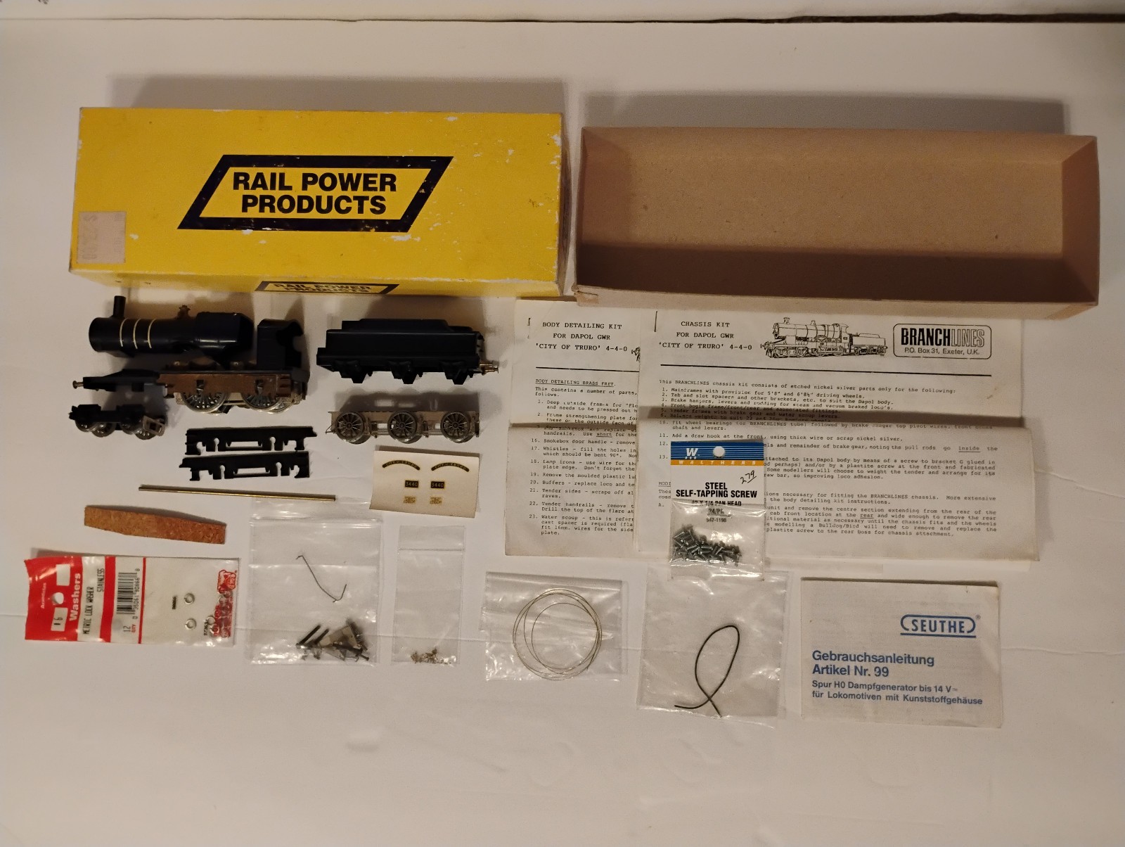 Dapol City of Truro 440, locomotive kit, Branch Lines
