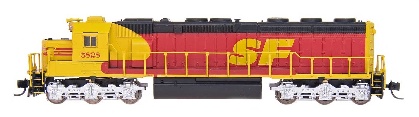 InterMountain N Scale 69568 ATSF Kodachrome EMD SD45-2 Diesel Locomotive Cab5814