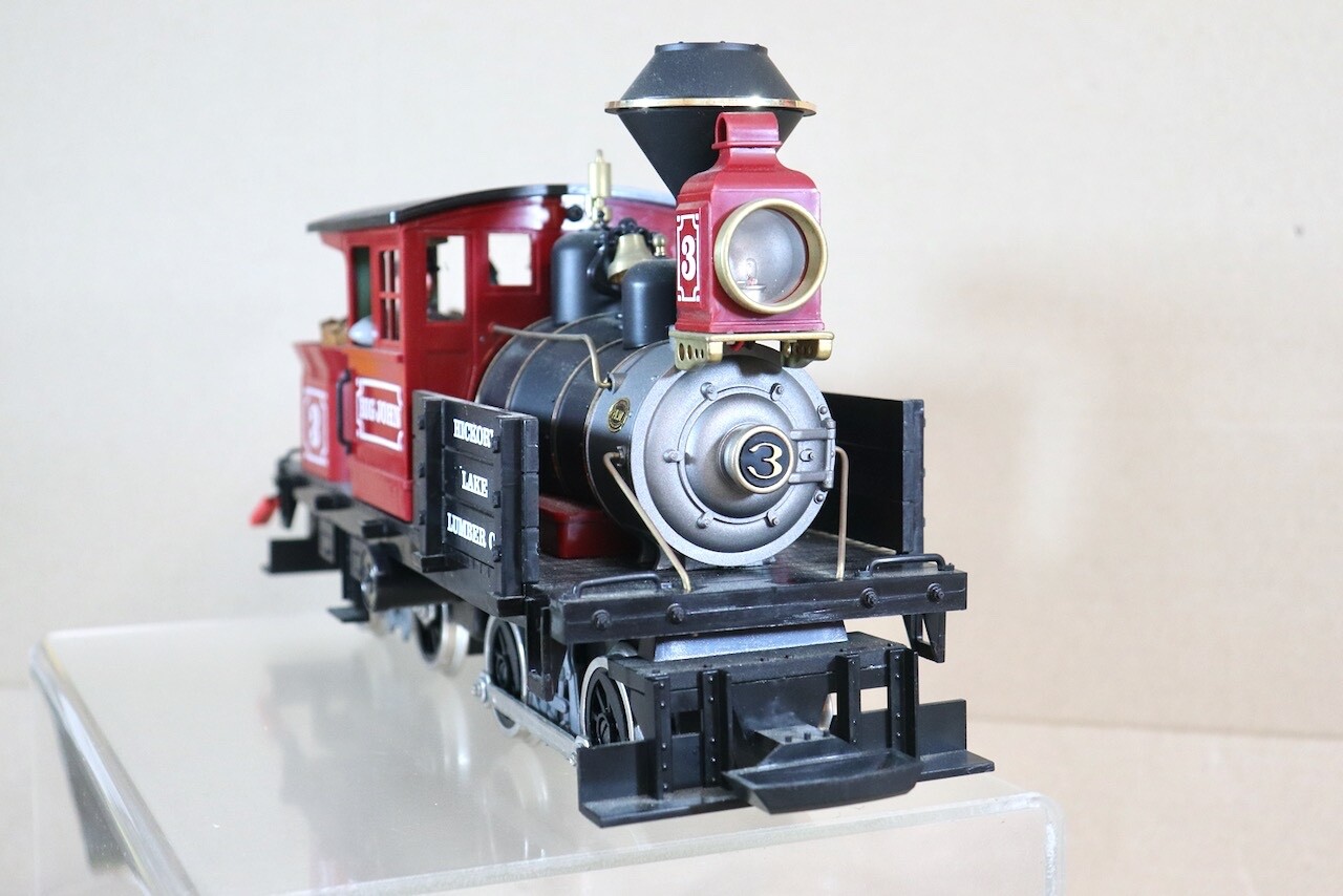 HARTLAND LOCOMOTIVE WORKS RADIO CONTROL HICKORY LAKE LUMBER 0-4-4-0 BIG JOHN of