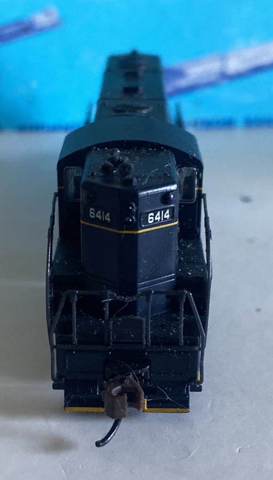 N Scale DCC Equipped GP7 Baltimore Ohio B&O 6330 Non Dynamic Brake Loco Engine