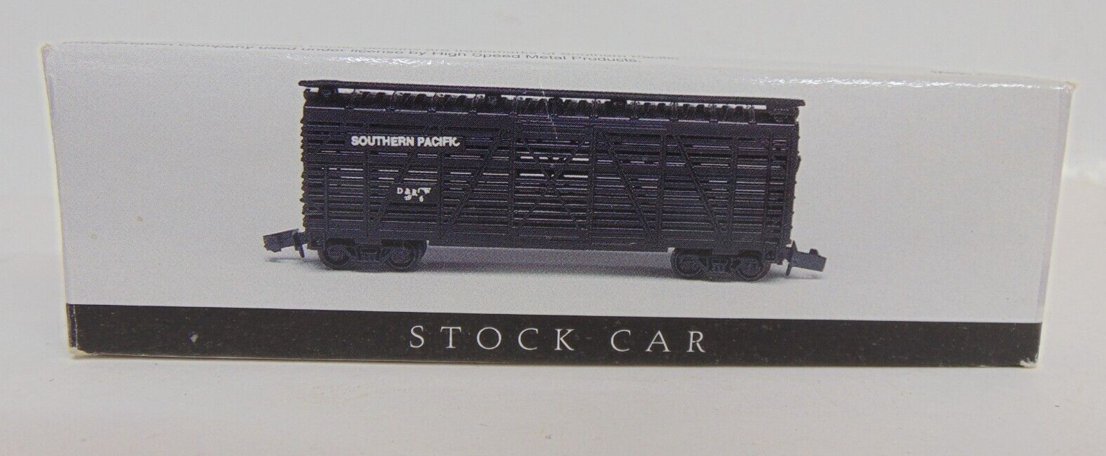 Southern Pacific High Speed N Scale Stock Car Model Train No 421 New Box Rare