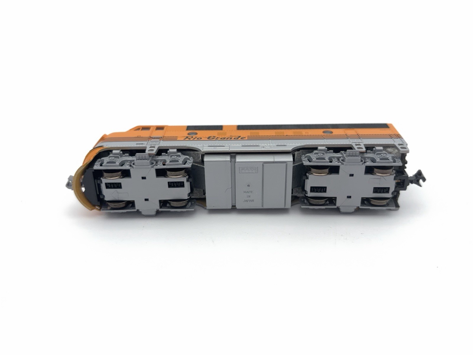 KATO – N – D&RGW – EMD F3A/B/A Loco Set #5544/5541 – Train 176-1304, 1305, 1308