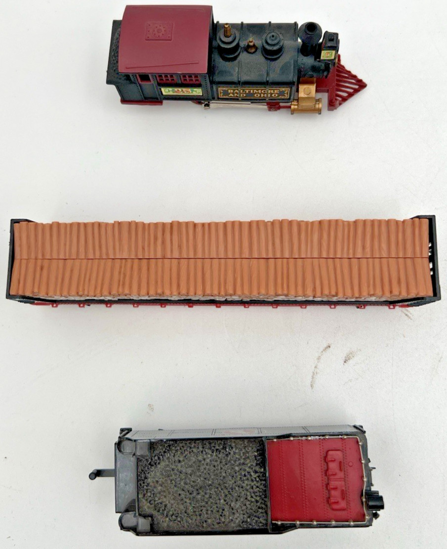 6 LOCOMOTIVES C.B. & Q 5601, BN 9987, MILWAUKEE RD, DURANGO 5628 + EXTRAS