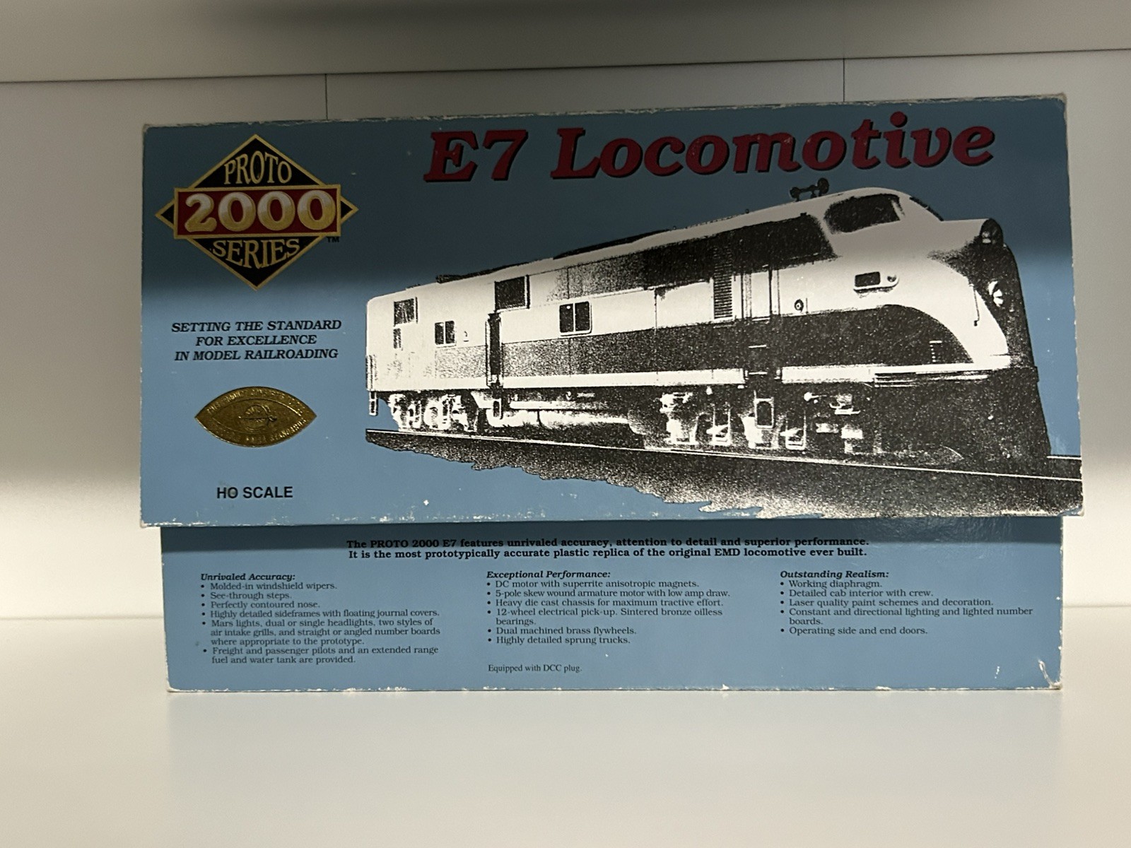 HO Proto 2000 Florida East Coast EMD E7A No. 1012 Powered Locomotive