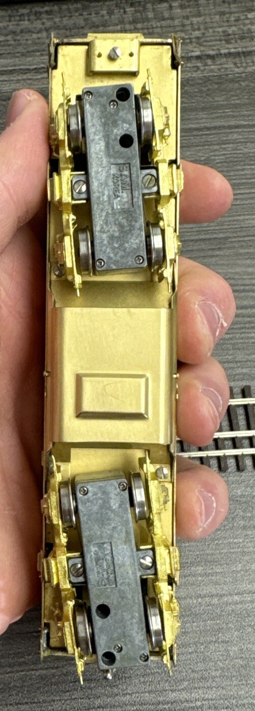 The Train Shop HO Brass E.M.D. FT A&B Diesel Locomotive Set – MINT & Unpainted!