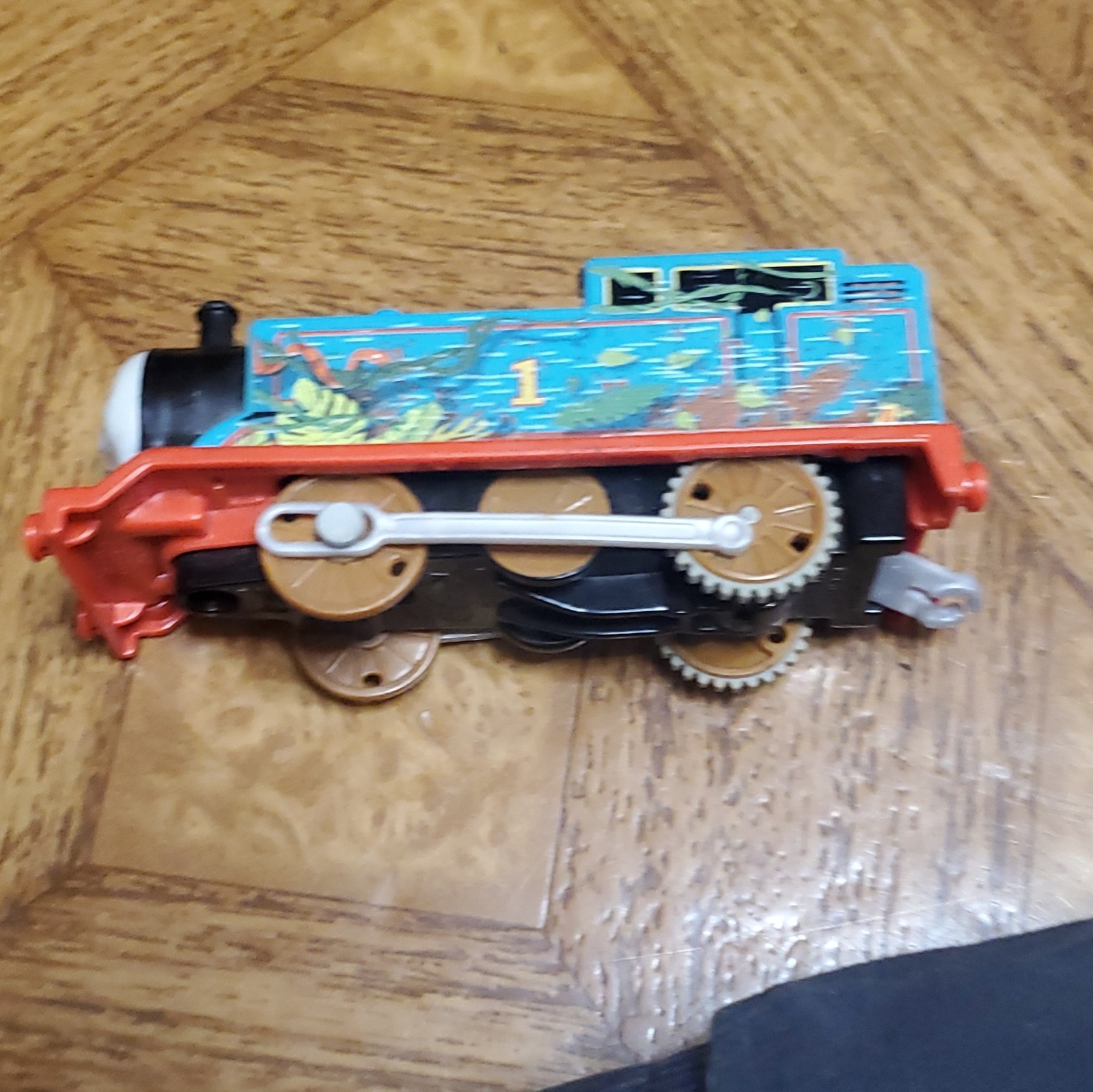 Mattel Thomas & Friends Locomotive 2013 Blue Yellow Tender N Gauge 1:87