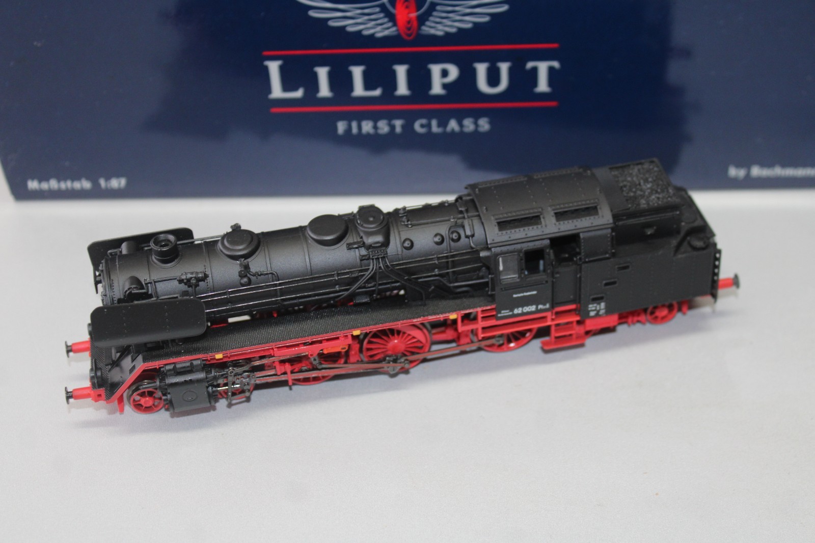 Liliput L106201 Steam Locomotive Class 62 002 DB III Era III H0 OVP