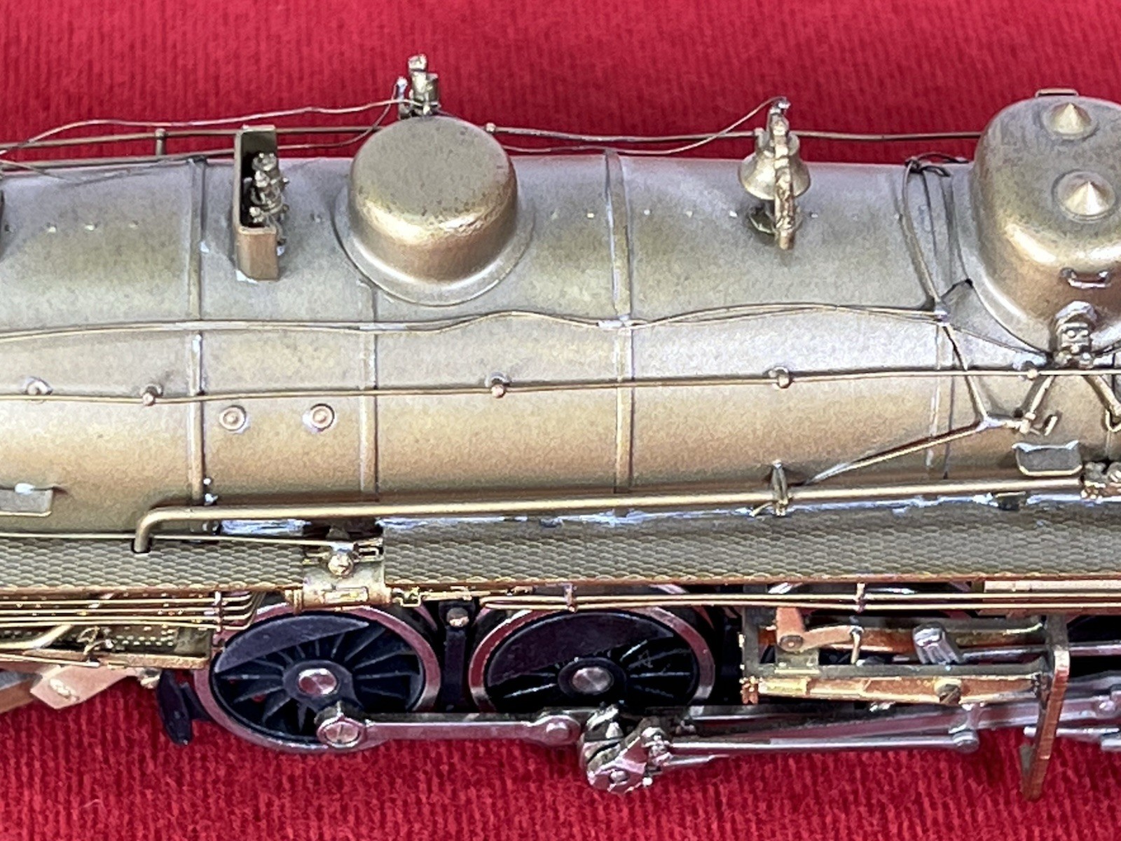 Westside Model Company Brass Baltimore & Ohio Q-3 2-8-2 & Tender HO Scale B&O