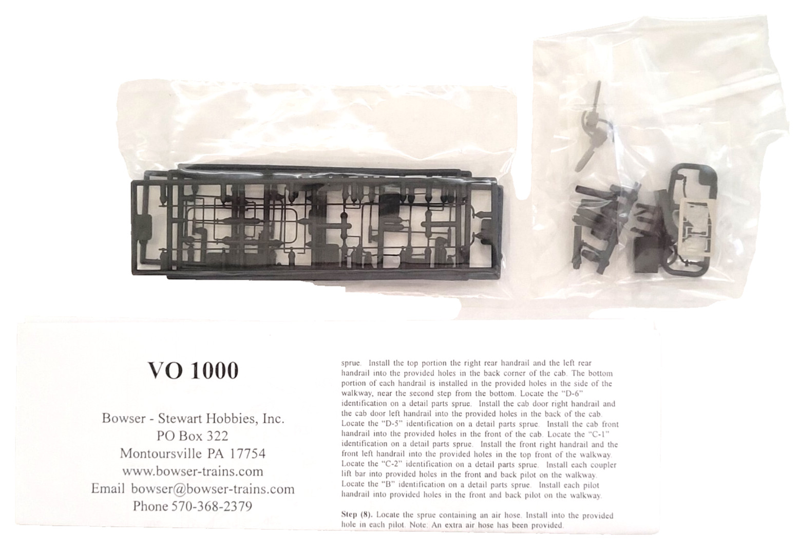 Stewart Hobbies 4725 HO USA Made Baldwin VO-1000 Locomotive Frisco #213 Tested