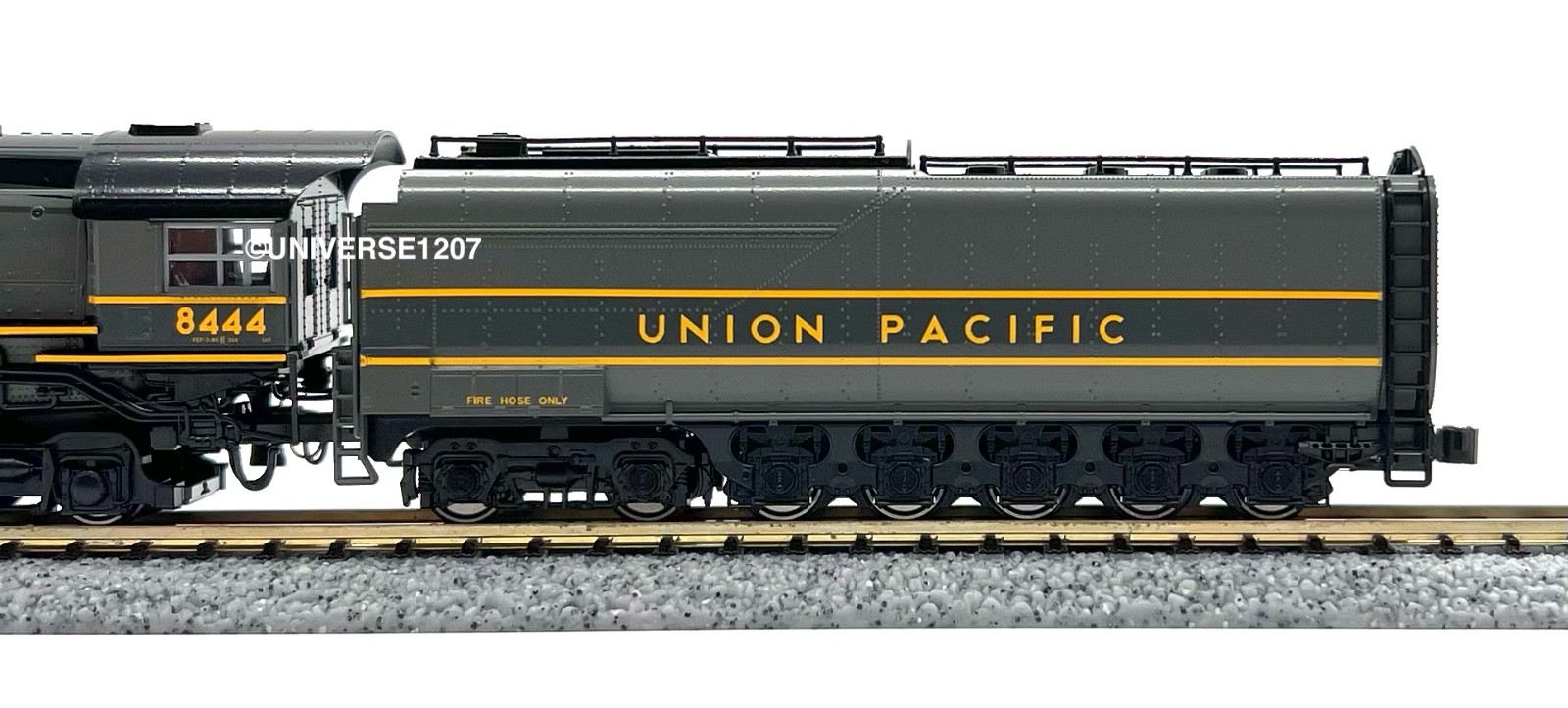 N Kato 126-0403-LS 4-8-4 FEF-3 Steam Locomotive UP #8444 Greyhound Sound DCC NIB