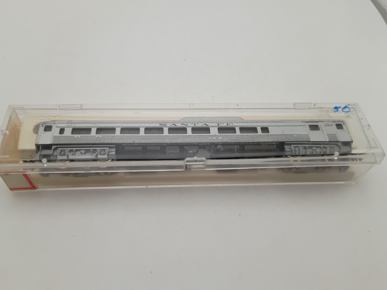 Con-Cor N Scale 4481 Santa Fe RDC-3 BUDD Passenger Runs Well In Box