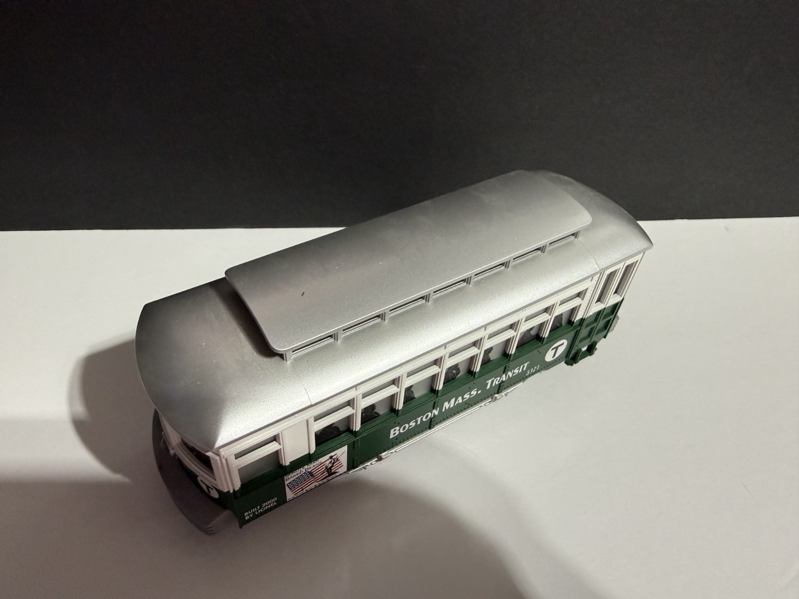 Lionel Boston Green Line “T” Treat Trolley – Tested Working – Hard to Find