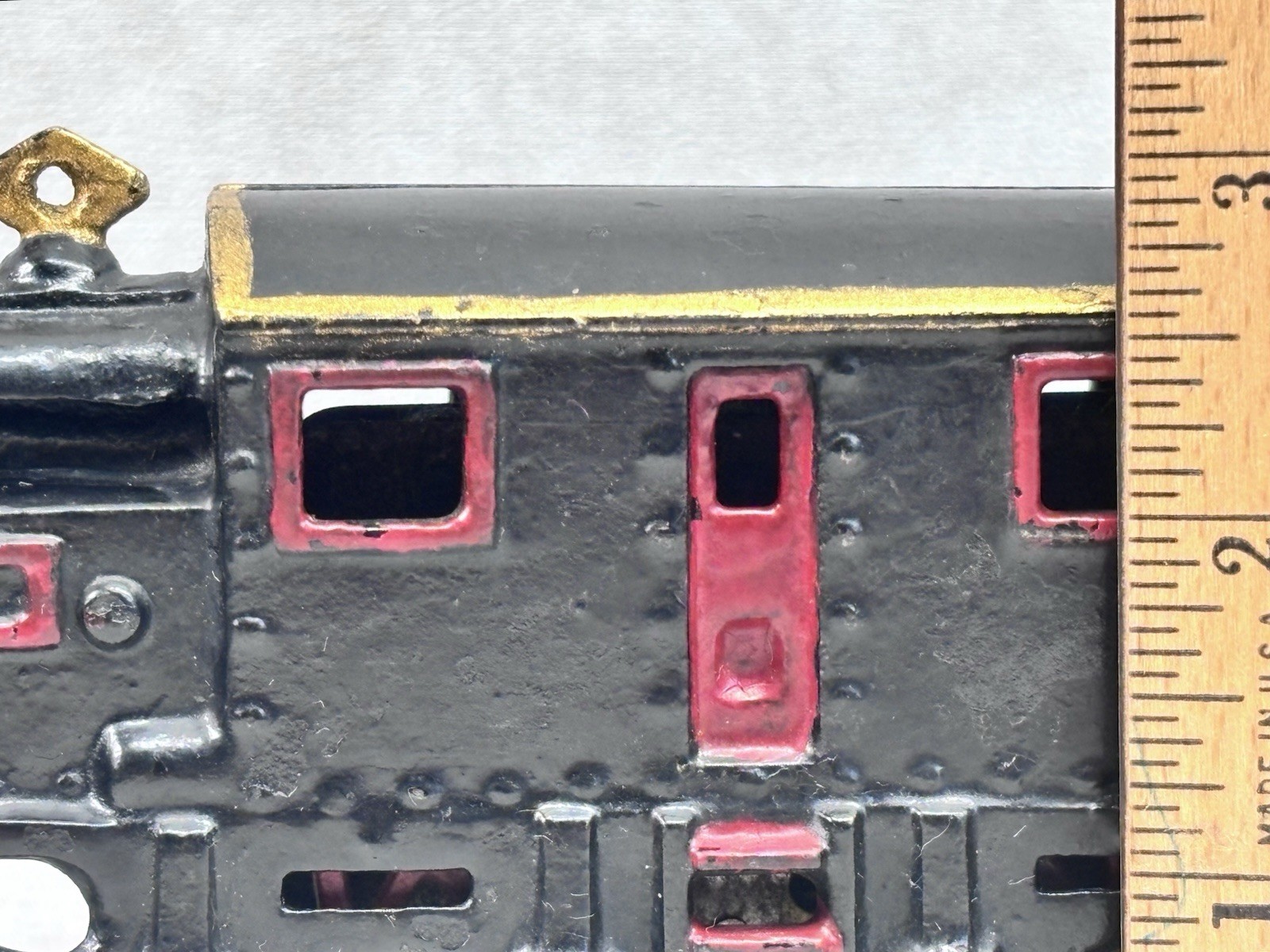 Vintage Ives No 3200 3rd Series Cast Iron Pre War O Gauge Electric Box Cab