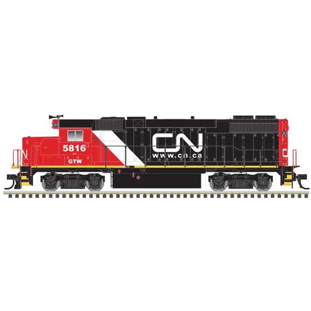 Atlas HO 10004556 Locomotive EMD GP38-2 GTW/CN colors #5824