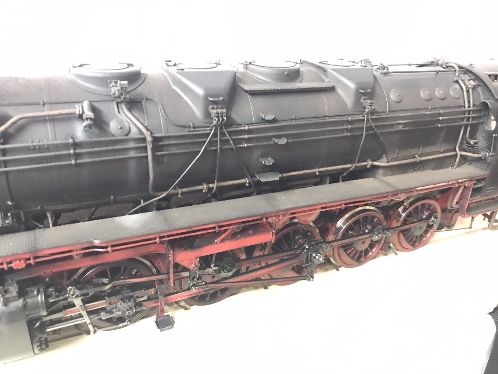 KM1 104421 BR44 1380 Gauge 1 Steam Sound Digital New Generation Patinated Boxed