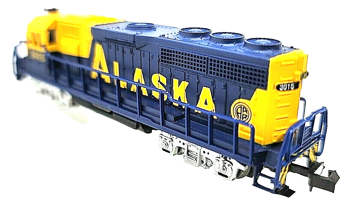 N Bachmann 63598 Alaska RR EMD GP40 Diesel Loco #3015 (Tested) Rapido cplrs NIB