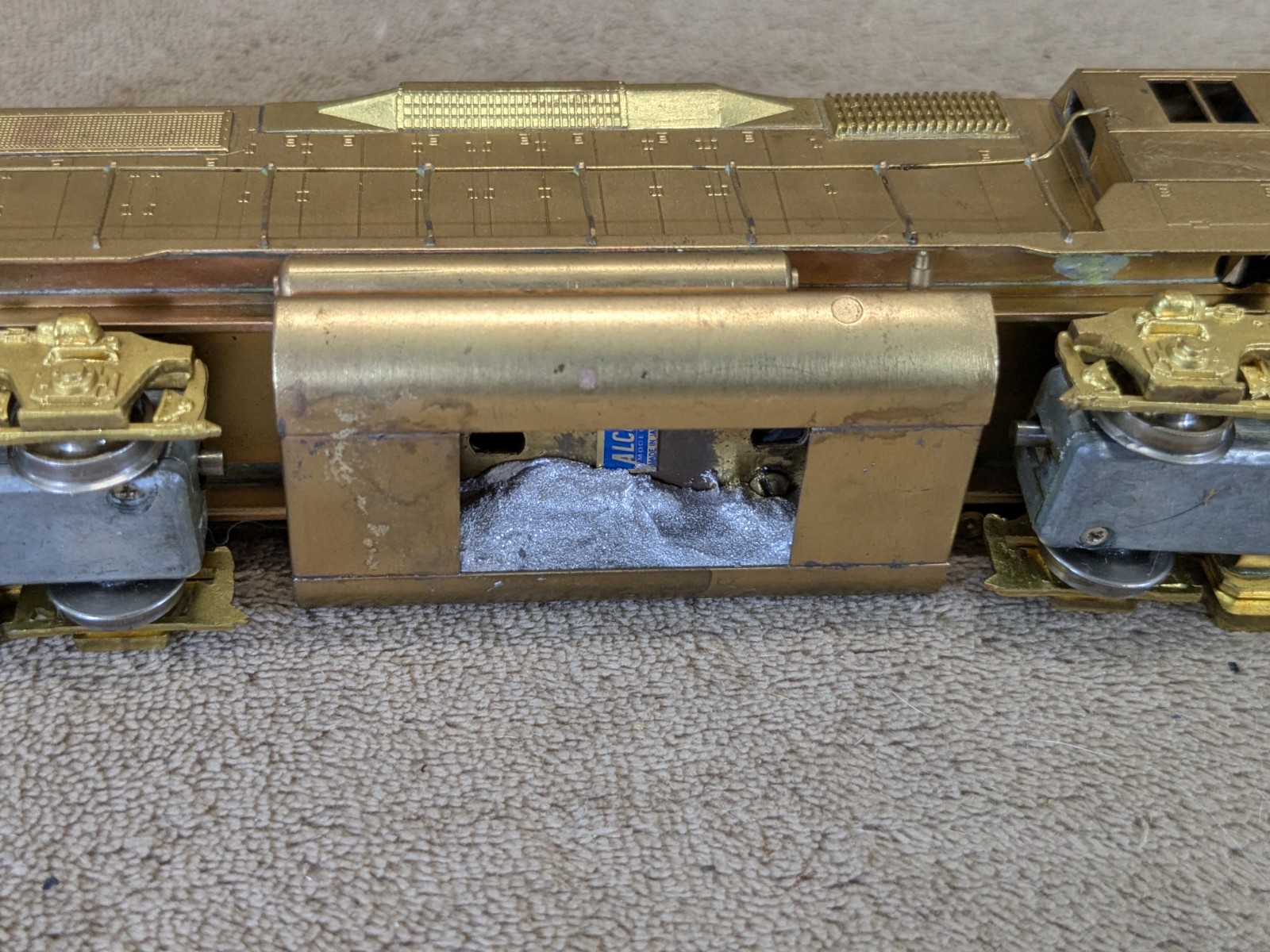 ALCO D-143 LB GP-40L Dynamic Brakes Locomotive