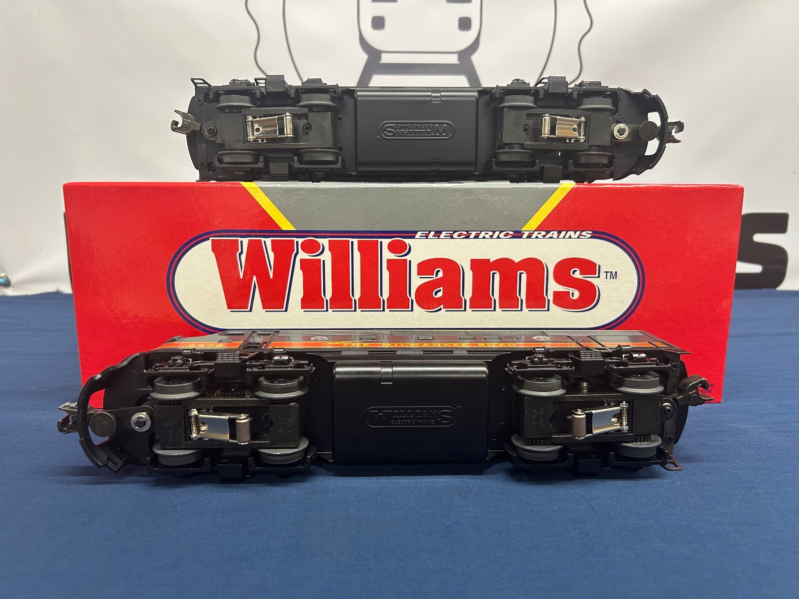 Williams (Repro) Milwaukee Road F-3 AA Diesel Engine Set w/ True Blast 2 *READ*