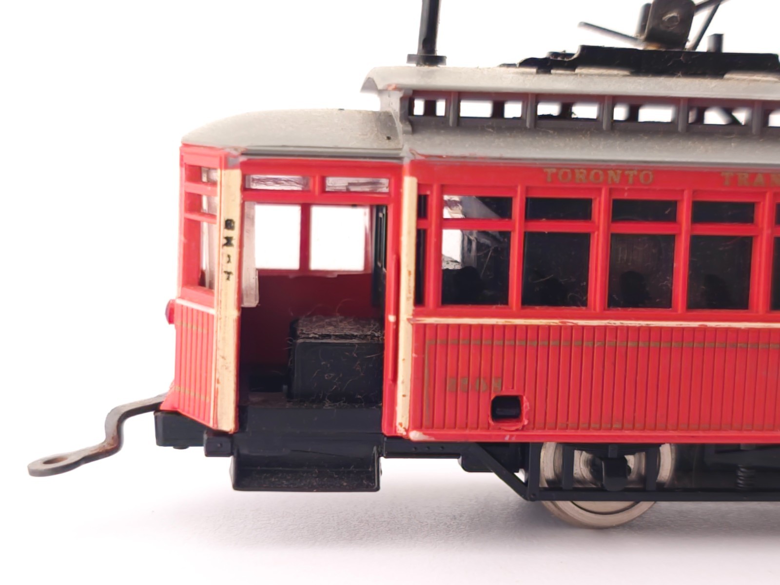 *READ Mehano RSO Atest HO Scale Powered Toronto Transportation Trolley Car RUNS