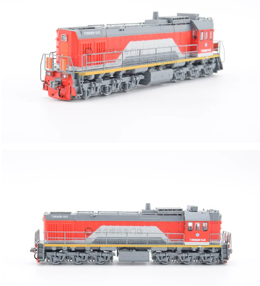 1: 87scale Russian Shunting Model TEM18DM Diesel Locomotive Model JLKN027