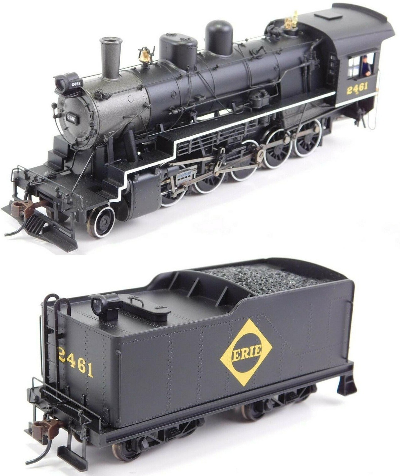 HO 2-10-0 Russian Decapod w/ Tender Erie DCC Ready NIB NOS #81704
