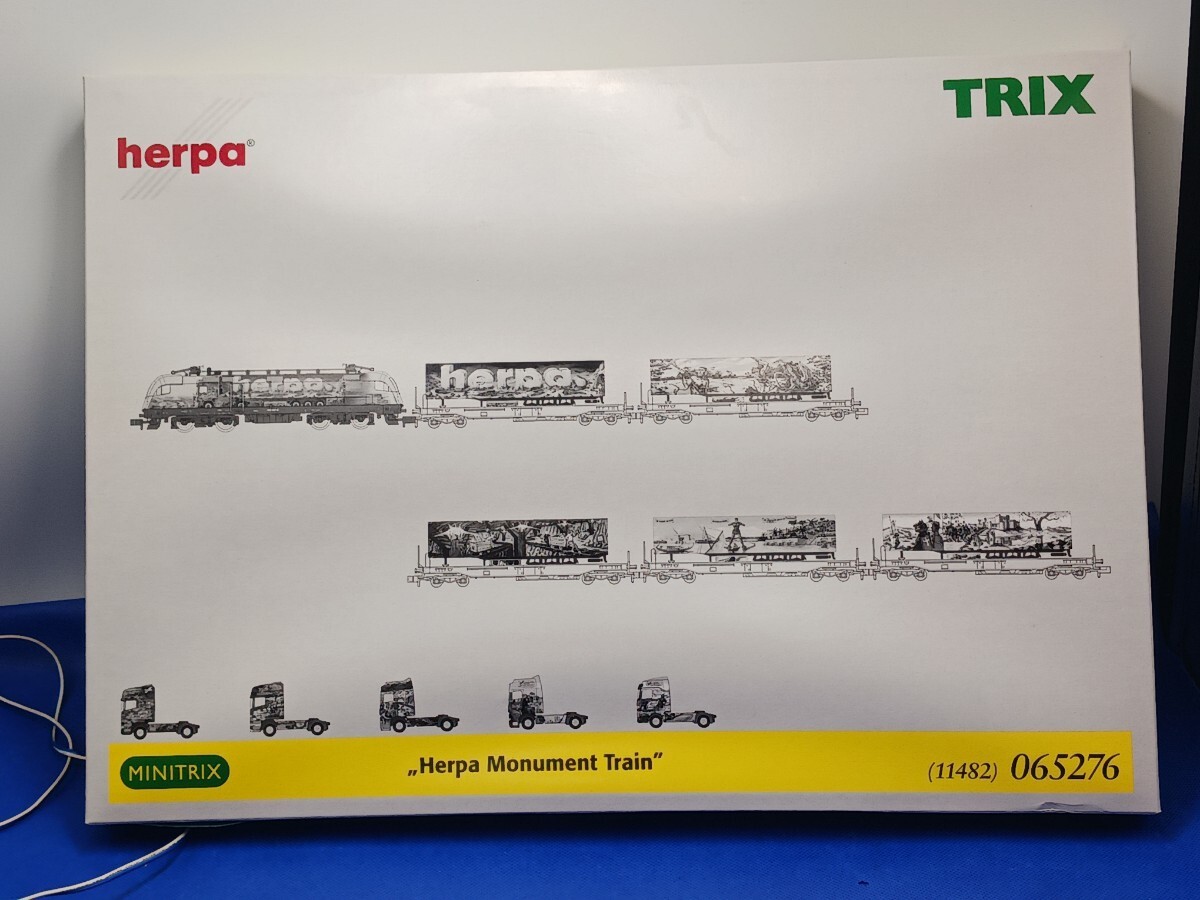 MINITRIX herpa 2006 Edition 11482 DB BR182 Taurus Herpa Monument Train set