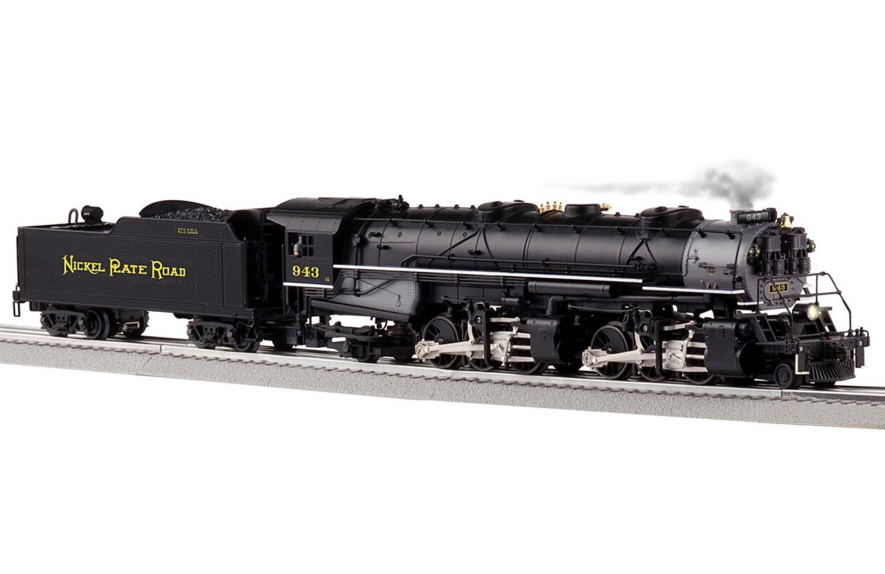 LIONEL LEGACY NICKEL PLATE ROAD MALLET 2-6-6-2 STEAM ENGINE 6-11322! O SCALE NKP