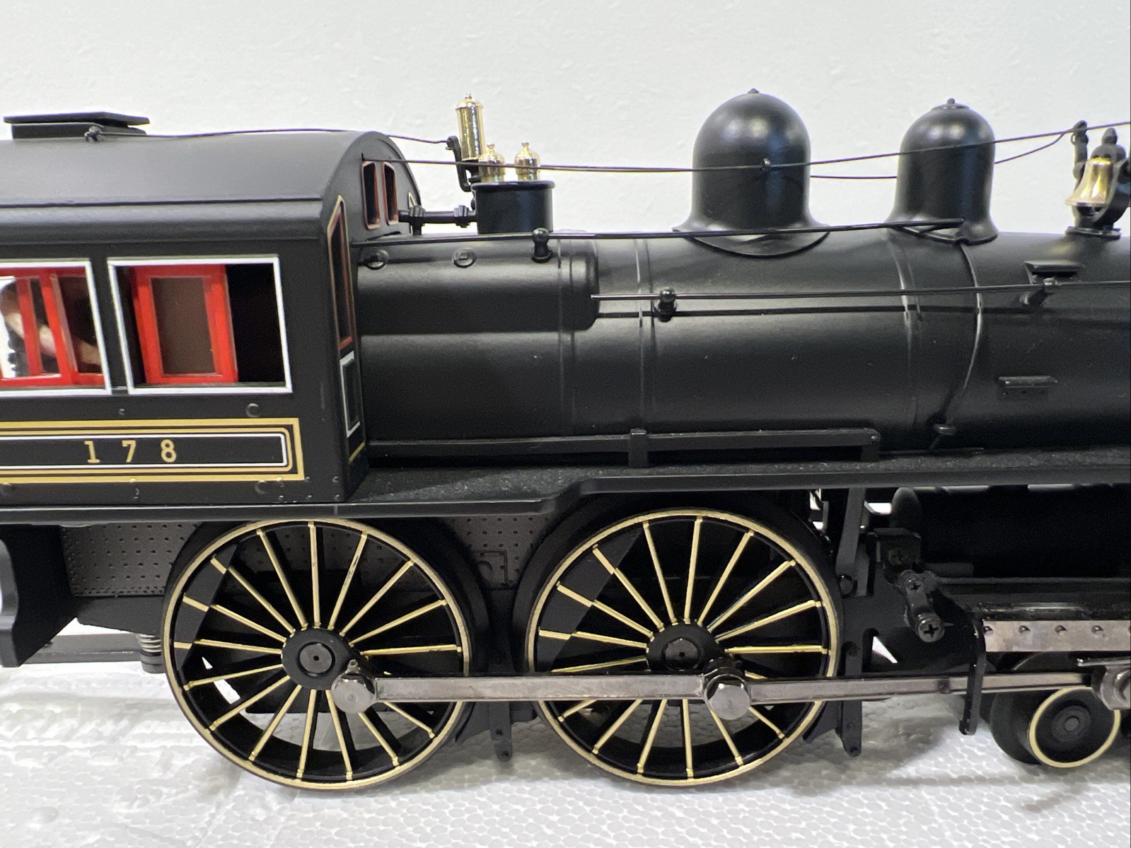 MTH 20-3156-1 O Gauge Pennsylvania #178 4-4-0 3 Rail Steam Engine W/ Proto Sound