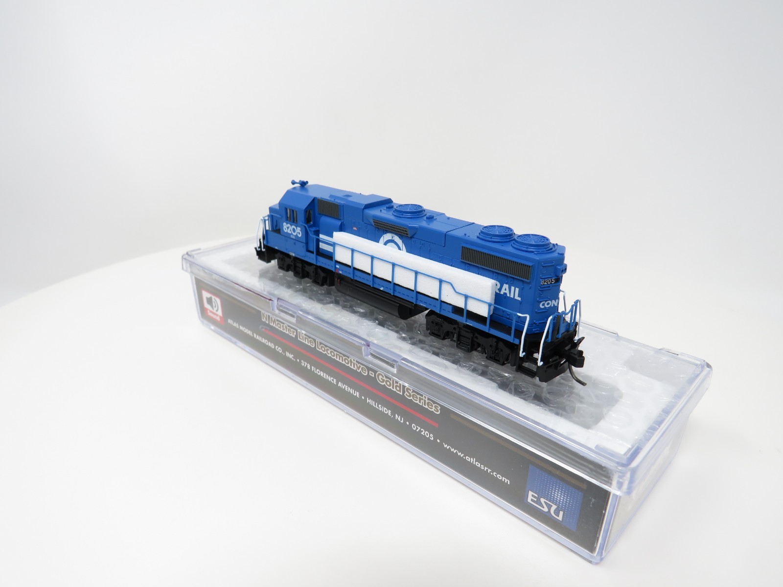 Atlas N 40004841 DCC ESU LokSound Conrail EMD GP38-2 Phase II Diesel Locomotive