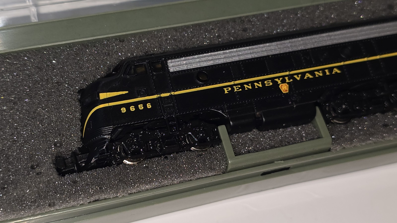 Bachmann Plus N Scale Pennsylvania Railroad PRR Emd F7A F7 A #9656 Locomotive