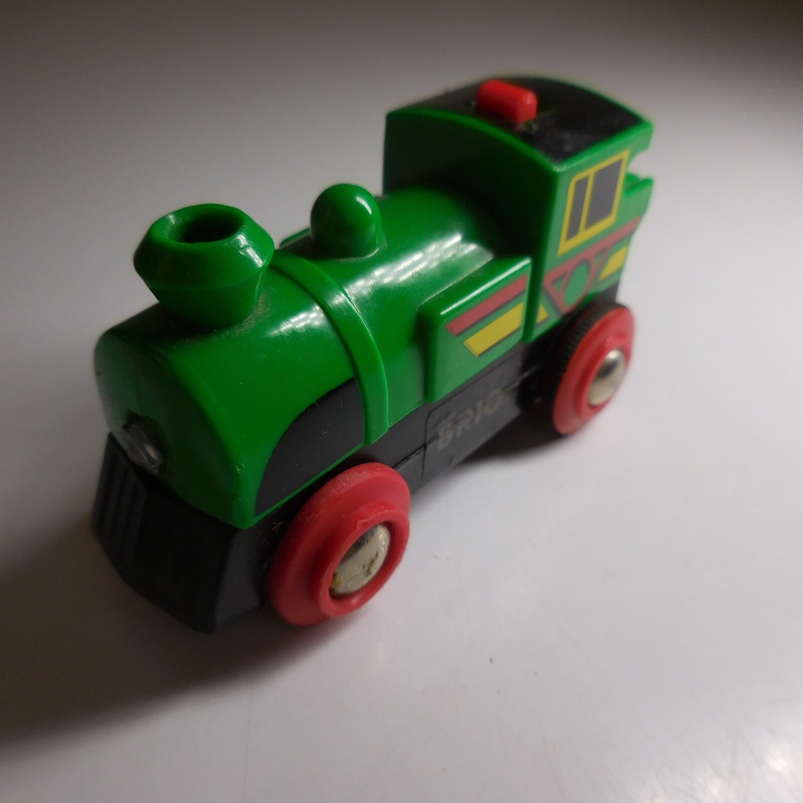 Vehicle Locomotive Train Toy Miniature BRIO Green Black Red Yellow N8165