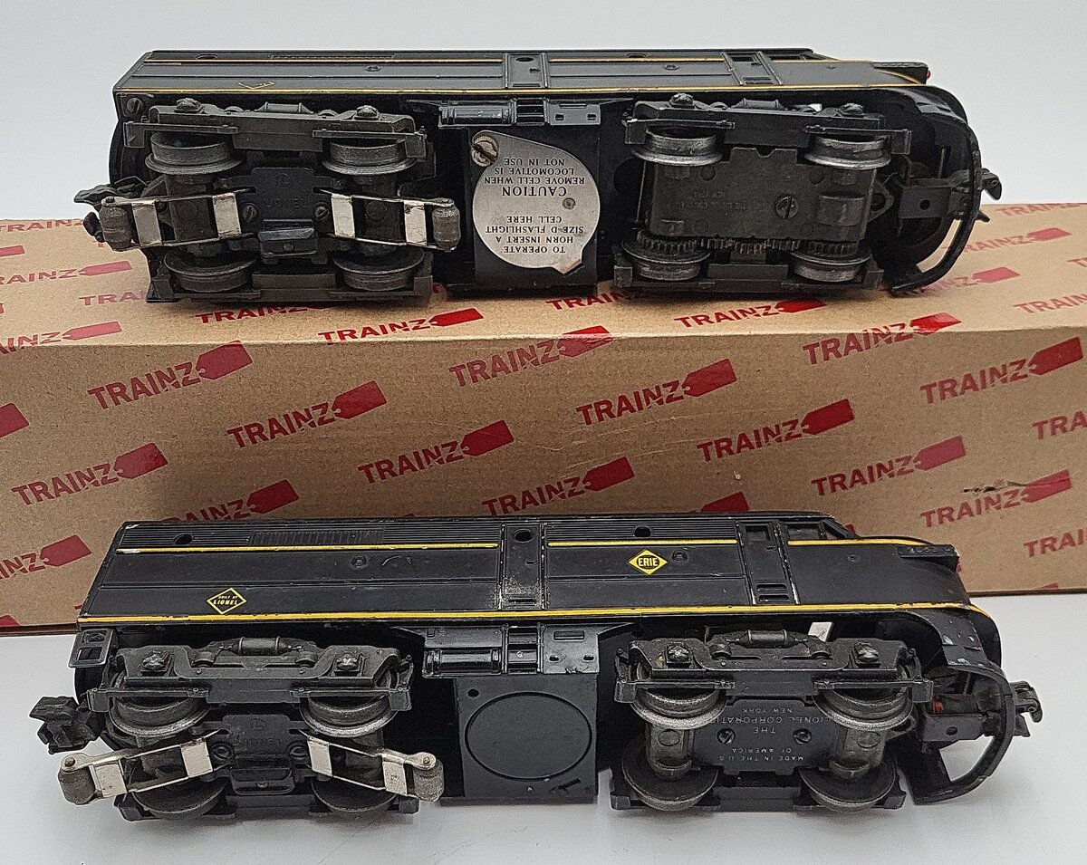 Lionel 2032 Vintage O Gauge Erie Alco AA Diesel Locomotive Set