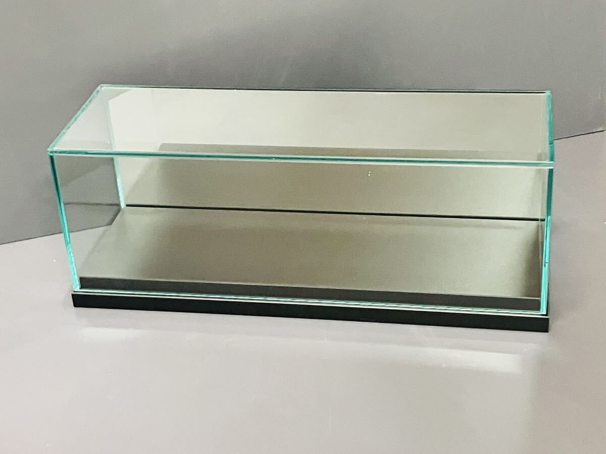 Custom mirror specification glass case 450x150x155mm for store display,