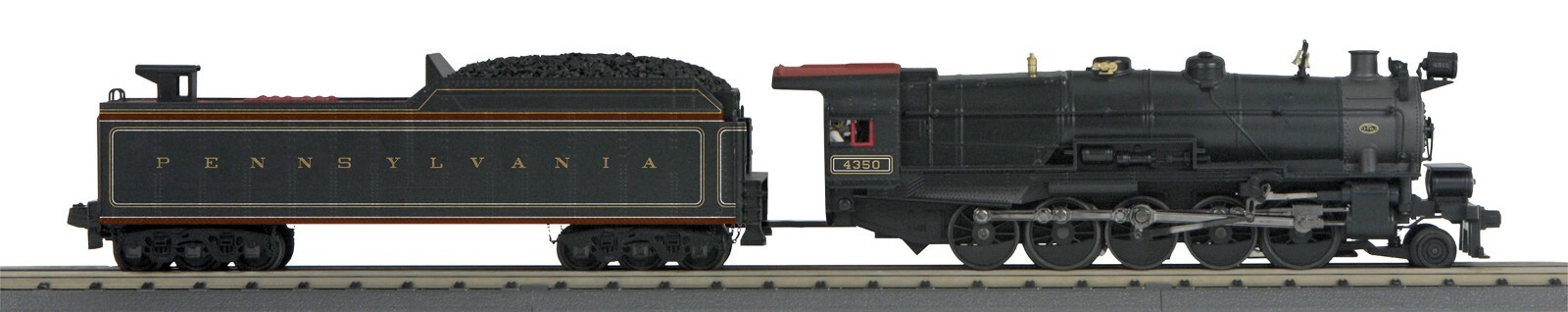 + MTH O RailKing Pennsylvania 2-10-0 Imperial Decapod Steam Engine PS3 30-1874-1