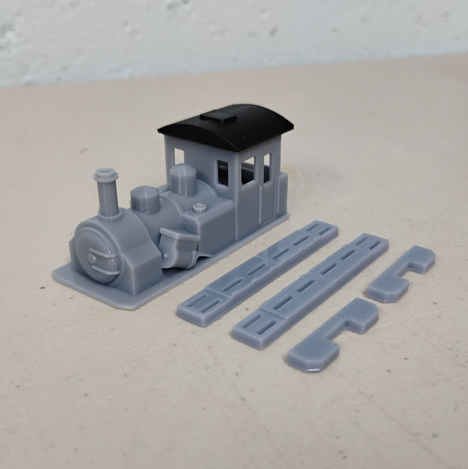 HOn30 CLIMAX STEAM LOCO kit #1. For Kato 11-109/105 chassis. RESIN 3D print.