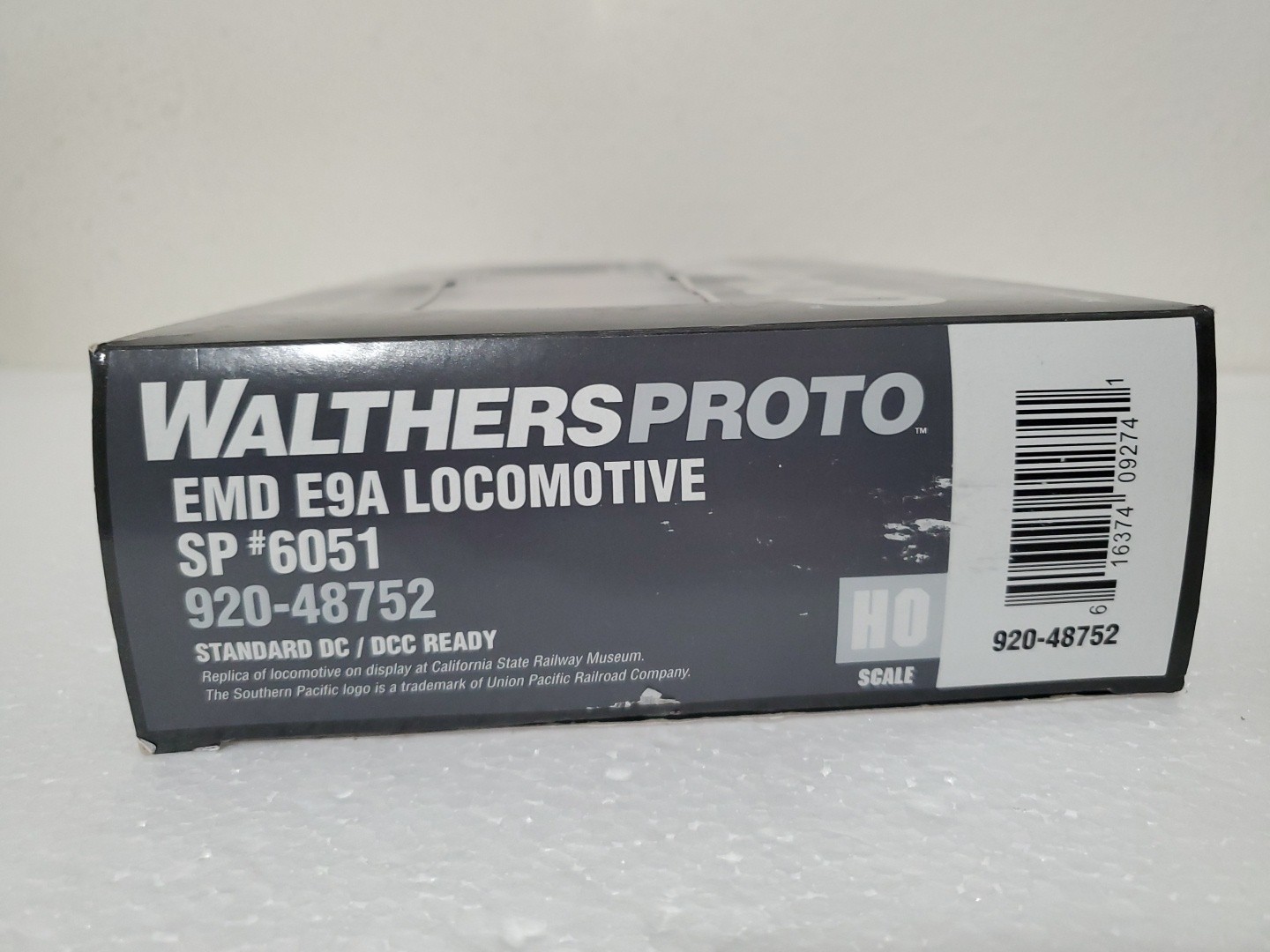HO WALTHERS PROTO 920-48752 EMD E9A SOUTHERN PACIFIC SP # 6051 DCC READY