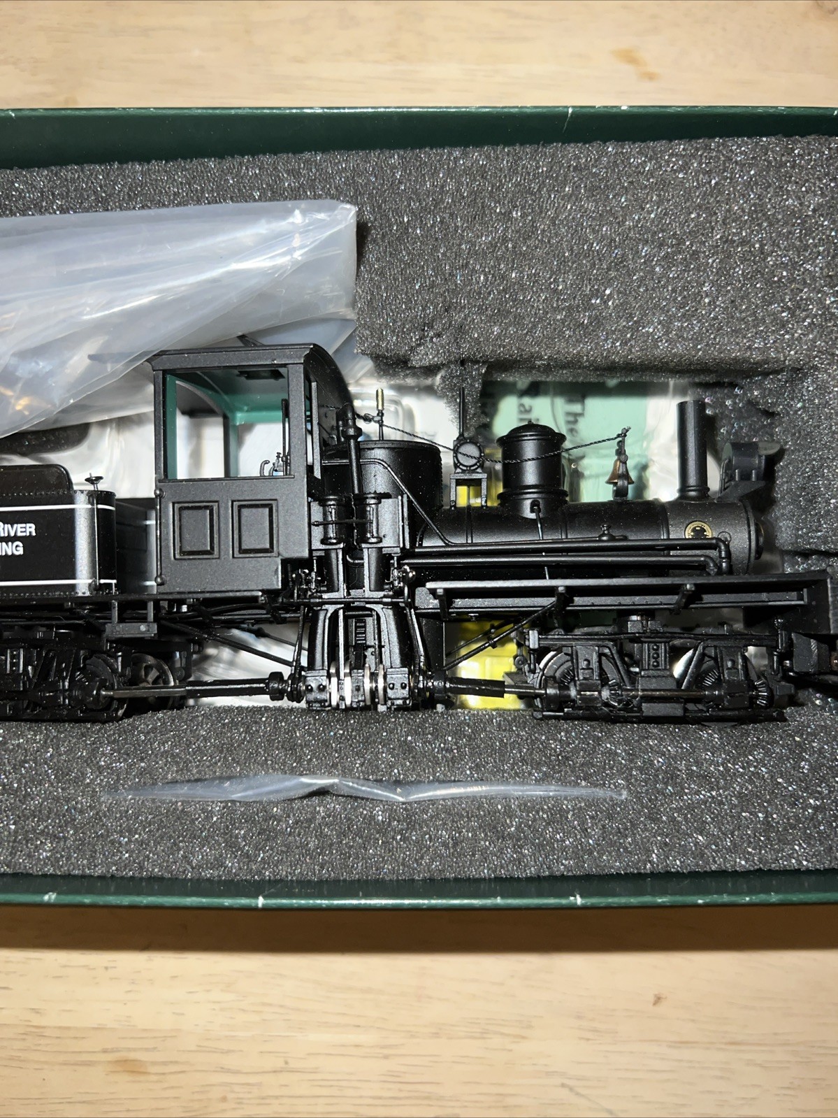 Bachmann Spectrum ON30 two-truck Shay loco No 25663 Little River Logging Co