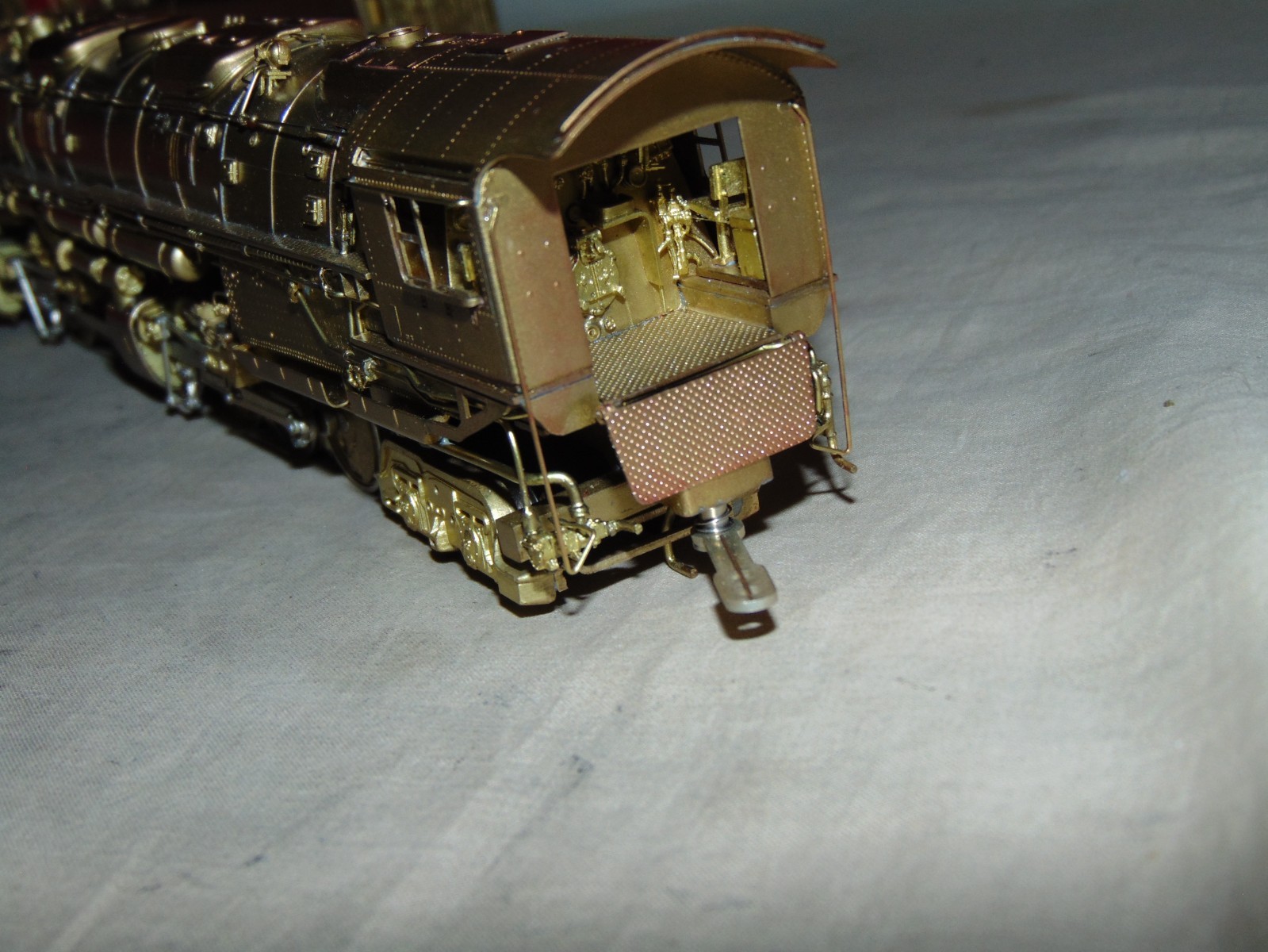 KEY IMPORTS HO BRASS 3985 4-6-6-4 UNPAINTED UNION PACIFIC CHALLENGER -LADDER OFF