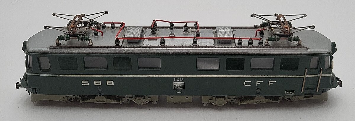 Fleischmann 1334 HO Scale SBB CFF Ae 6/6 Electric Locomotive EX/Box