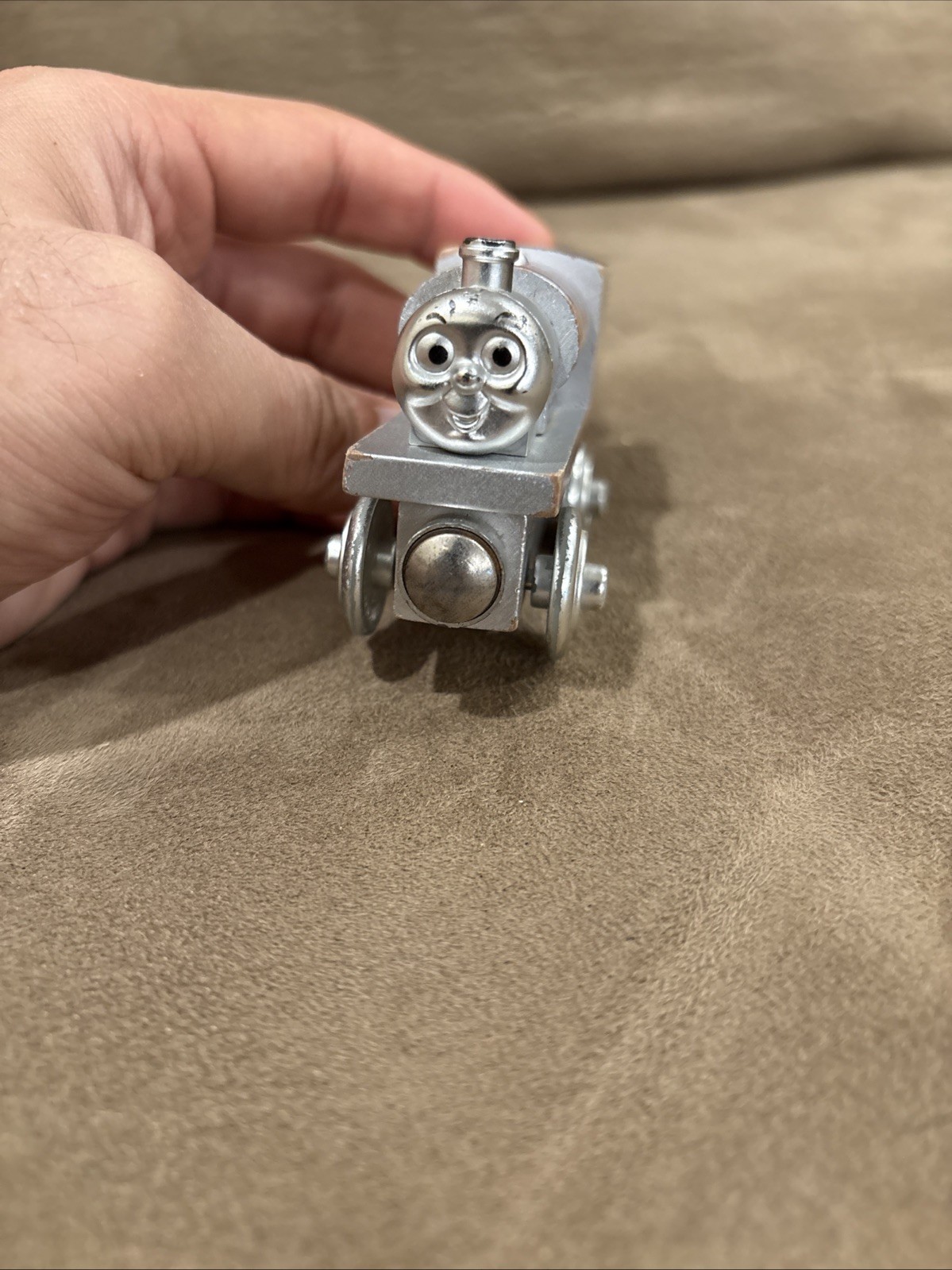 Thomas & Friends Wooden Railway Silver Percy 60 Year Limited Edition 2003