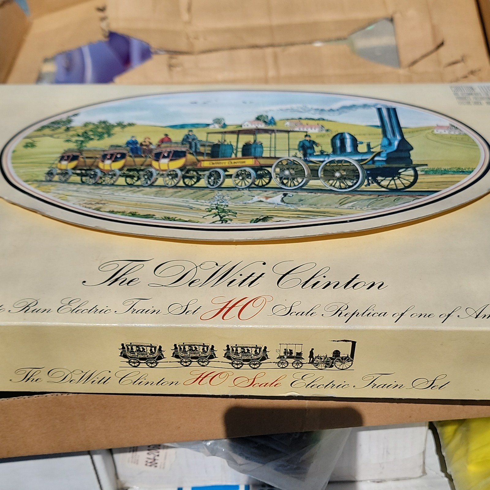 The DeWitt Cliton HO Scale Replica Of One Of America’s Earliest Trains Electric