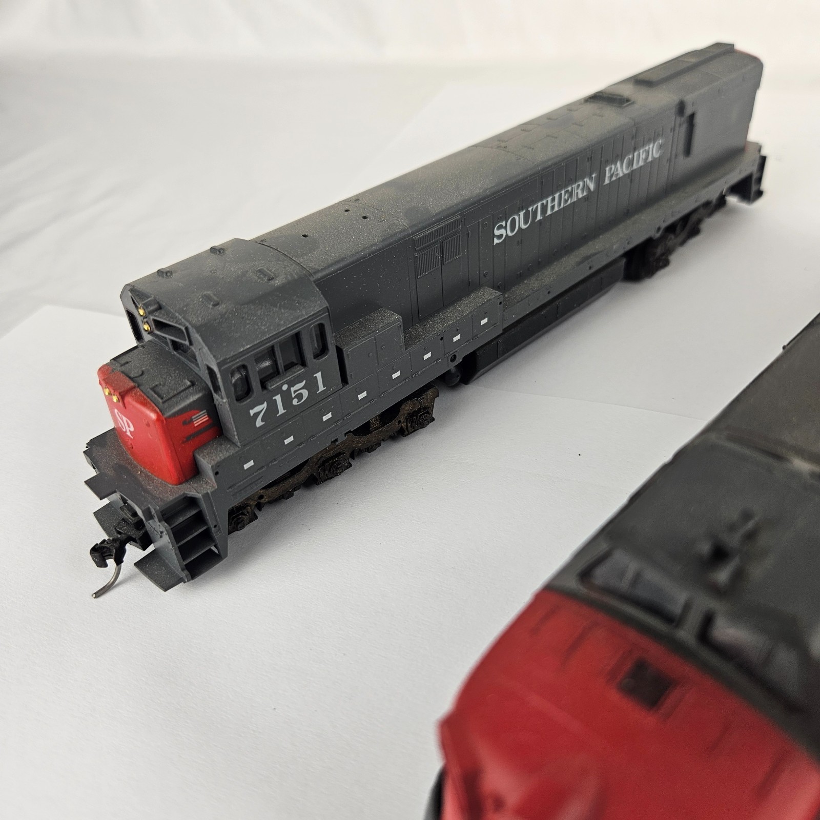 Southern Pacific HO Train Railroad Used Locomotives Lot of 4