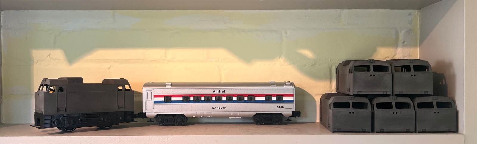 Lionel O Gauge Industrial Diesel Switcher Custom E60CH Body Shells (Undecorated)